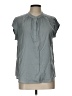 Les Serein Gray Short Sleeve Blouse Size L - photo 1