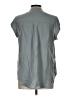 Les Serein Gray Short Sleeve Blouse Size L - photo 2
