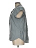 Les Serein Gray Short Sleeve Blouse Size L - photo 5