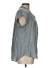 Les Serein Gray Short Sleeve Blouse Size L - photo 4