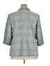 Kasper Plaid Gray Blazer Size 2X - photo 2