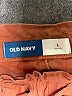 Old Navy 100% Cotton Solid Brown Khaki Shorts Size 10 - 12 - photo 3