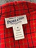 Pendleton 100% Cotton Plaid Red Long Sleeve Button-Down Shirt Size 1X - photo 7