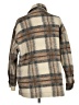 Zara 100% Acetate Plaid Tan Coat Size L - photo 2