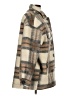 Zara 100% Acetate Plaid Tan Coat Size L - photo 4