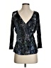 Jaclyn Smith Black 3/4 Sleeve Blouse Size S - photo 1