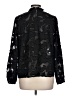 Decjuba 100% Polyester Black Long Sleeve Blouse Size 10 - photo 2
