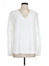 Cupshe 100% Polyester White Long Sleeve Blouse Size L - photo 1