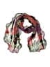 Chaps 100% Polyester Floral Pink Red Scarf One size - photo 1