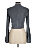 Privacy Please Gray Long Sleeve Turtleneck Size M - photo 2