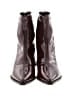 Unbranded Burgundy Ankle Boots Size EU 36 - photo 2