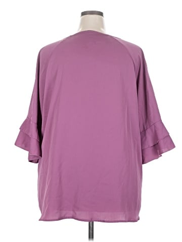 BLOOMCHIC 3/4 Sleeve Top (view 2)
