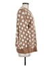 Cotton Bleu Polka Dots Tan Pullover Sweater Size M - photo 4
