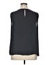 Ann Taylor LOFT Outlet 100% Polyester Gray Sleeveless Blouse Size XL - photo 2