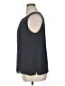 Ann Taylor LOFT Outlet 100% Polyester Gray Sleeveless Blouse Size XL - photo 5