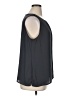 Ann Taylor LOFT Outlet 100% Polyester Gray Sleeveless Blouse Size XL - photo 4