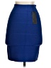 BCBGMAXAZRIA Solid Blue Formal Skirt Size XS - photo 2
