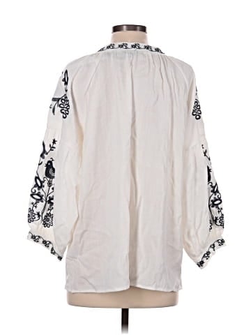 Coco + Carmen 3/4 Sleeve Blouse (view 2)