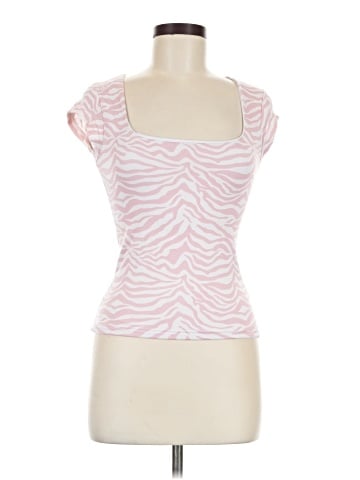 Orange Kiss Short Sleeve Top (view 1)