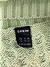 Shein 100% Acrylic Green Pullover Sweater Size 4 - photo 7