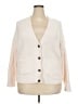 Torrid 100% Polyester Ivory Cardigan Size 2X Plus (2) - photo 1