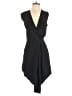 Zero + Maria Cornejo 100% Polyester Solid Black Romper Size 4 - photo 1
