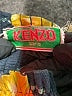 Kenzo Floral Yellow Blue Casual Pants Size XL (estimated, kids) - photo 3