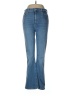 FRAME Chevron-herringbone Blue Jeans Size 28 waist - photo 1
