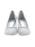 Adrianna Papell Silver Heels Size 9 (wide) - photo 2
