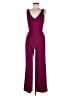 Crystal Sky Solid Burgundy Jumpsuit Size M - photo 1
