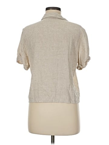 Banana Republic Factory Store Short Sleeve Button-Down Shirt (view 2)