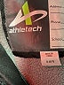 Athletech 100% Polyester Graphic Black Snow Jacket Size 6 - 7 - photo 3