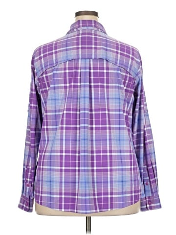 Duluth Trading Co. Long Sleeve Button-Down Shirt (view 2)