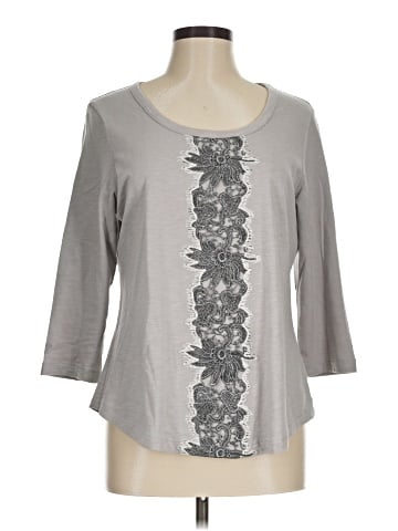 Coldwater Creek 3/4 Sleeve T-Shirt (view 1)