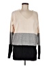 NINEXIS Color Block Gray Pullover Sweater Size M - photo 1