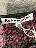 Reformation Animal Print Red Cocktail Dress Size S (petite) - photo 8