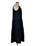 MICHAEL Michael Kors 100% Polyester Solid Blue Casual Dress Size M - photo 4