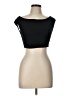 Zara Black Short Sleeve Top Size L - photo 1