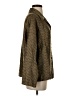 Chico's Design Tweed Brown Long Sleeve Button-Down Shirt Size Lg (2) - photo 4