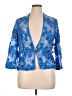 Jessica Howard 100% Nylon Blue Jacket Size 14 - photo 1