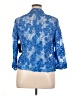 Jessica Howard 100% Nylon Blue Jacket Size 14 - photo 2