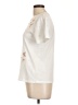 On Twelfth Ivory Short Sleeve Blouse Size L - photo 5