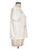 On Twelfth Ivory Short Sleeve Blouse Size L - photo 4