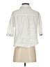 Zara Ivory 3/4 Sleeve Button-Down Shirt Size XS - photo 2
