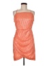 Ramy Brook 100% Polyester Orange Cocktail Dress Size 6 - photo 1