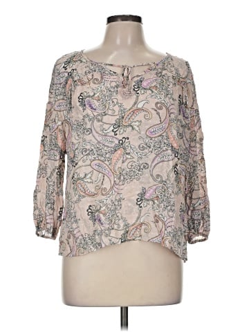 Tribal Jeans 3/4 Sleeve Blouse (view 1)