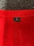 Unbranded 100% Polyester Red Cocktail Dress Size L - photo 7