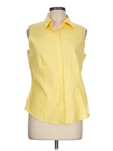 Talbots Sleeveless Button-Down Shirt (view 1)