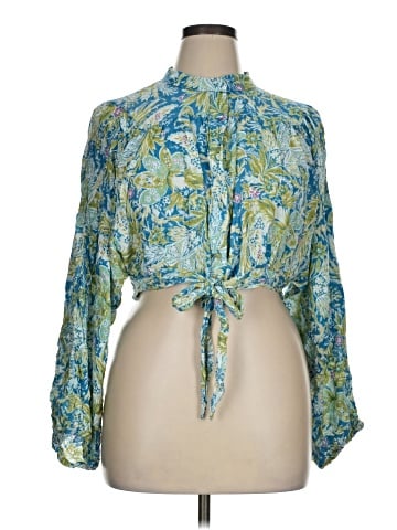 RACHEL Rachel Roy Long Sleeve Blouse (view 1)