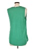Papermoon 100% Polyester Green Sleeveless Blouse Size L - photo 2